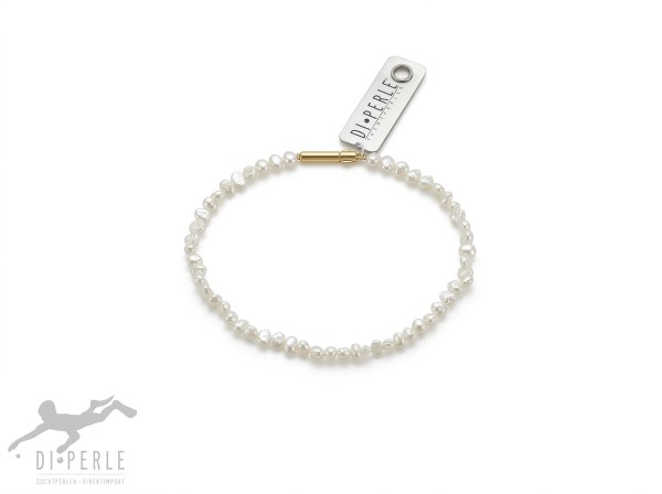 Productinformatie "SWZP armband wit staal VG 18,5 cm"
Parelkleur:	wit
Soorten parels:	Zoetwater gekweekte parels
Legering:	Staal VG
Lengte:	18,5 cm