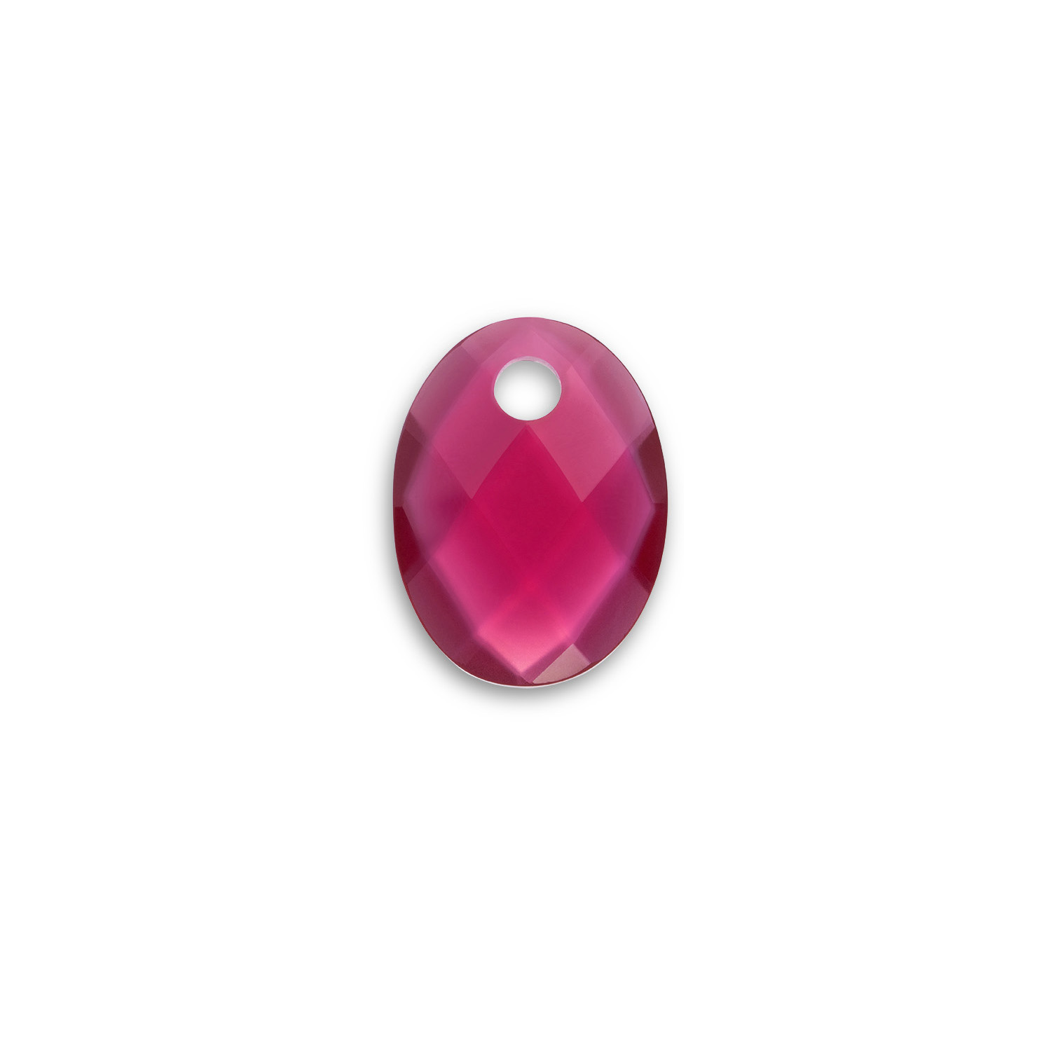 Sparkling Jewels Pendant Gemstone | Medium Oval - Candy Jade