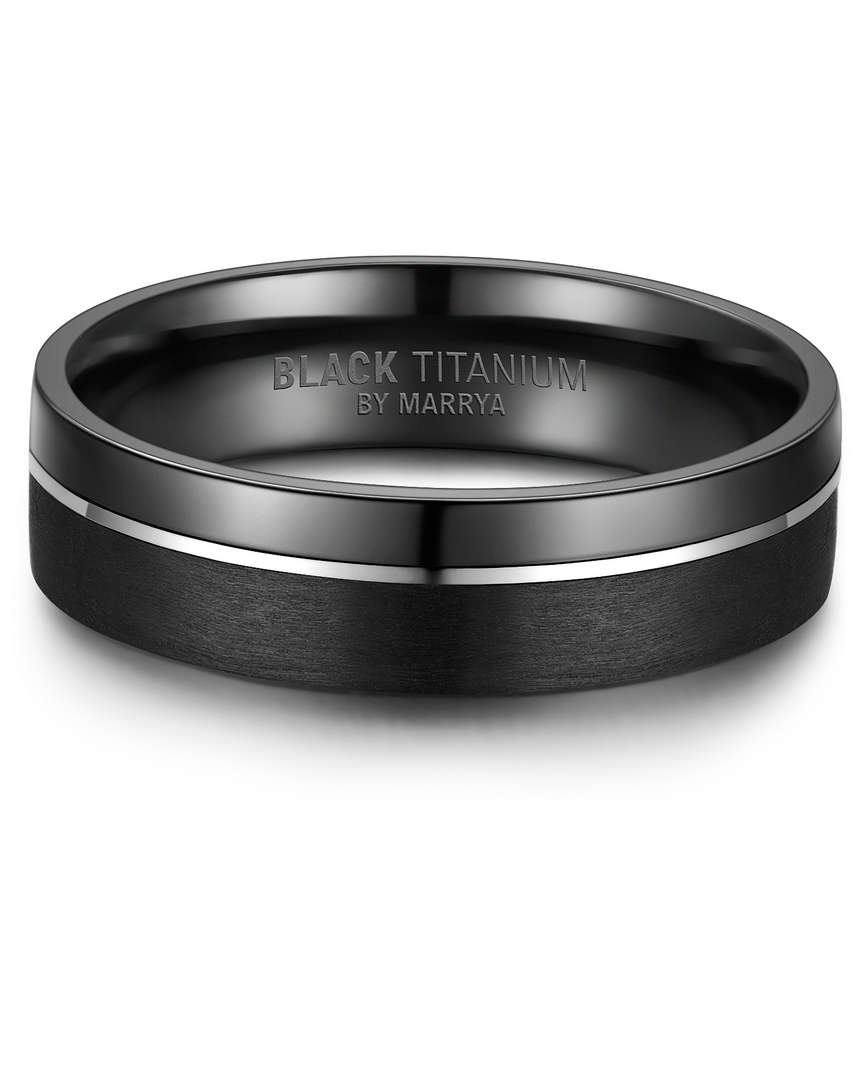 heren titanium ring bestaat uit een metaallegering van 51% zirkonium en 49% titanium. De zwarte kleur wordt verkregen door een verhittings-/bakproces. Het is 14K IP-geplateerd met roze en gele tinten. Dit is een hoogwaardig proces! Wij gebruiken nooit inferieure waterplating.