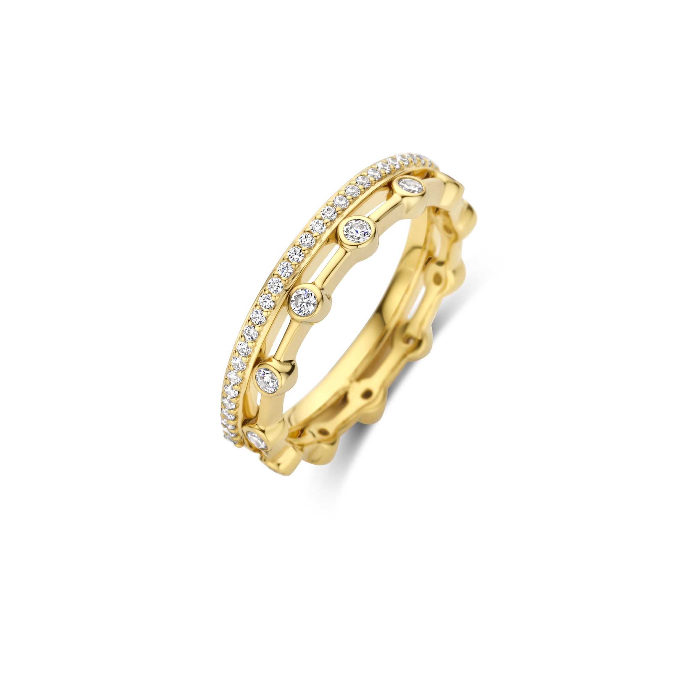 Dit is een ring van het merk FJF Jewellery gemaakt voor dames.
De specificaties zijn als volgt:
Ringmaat: 54
