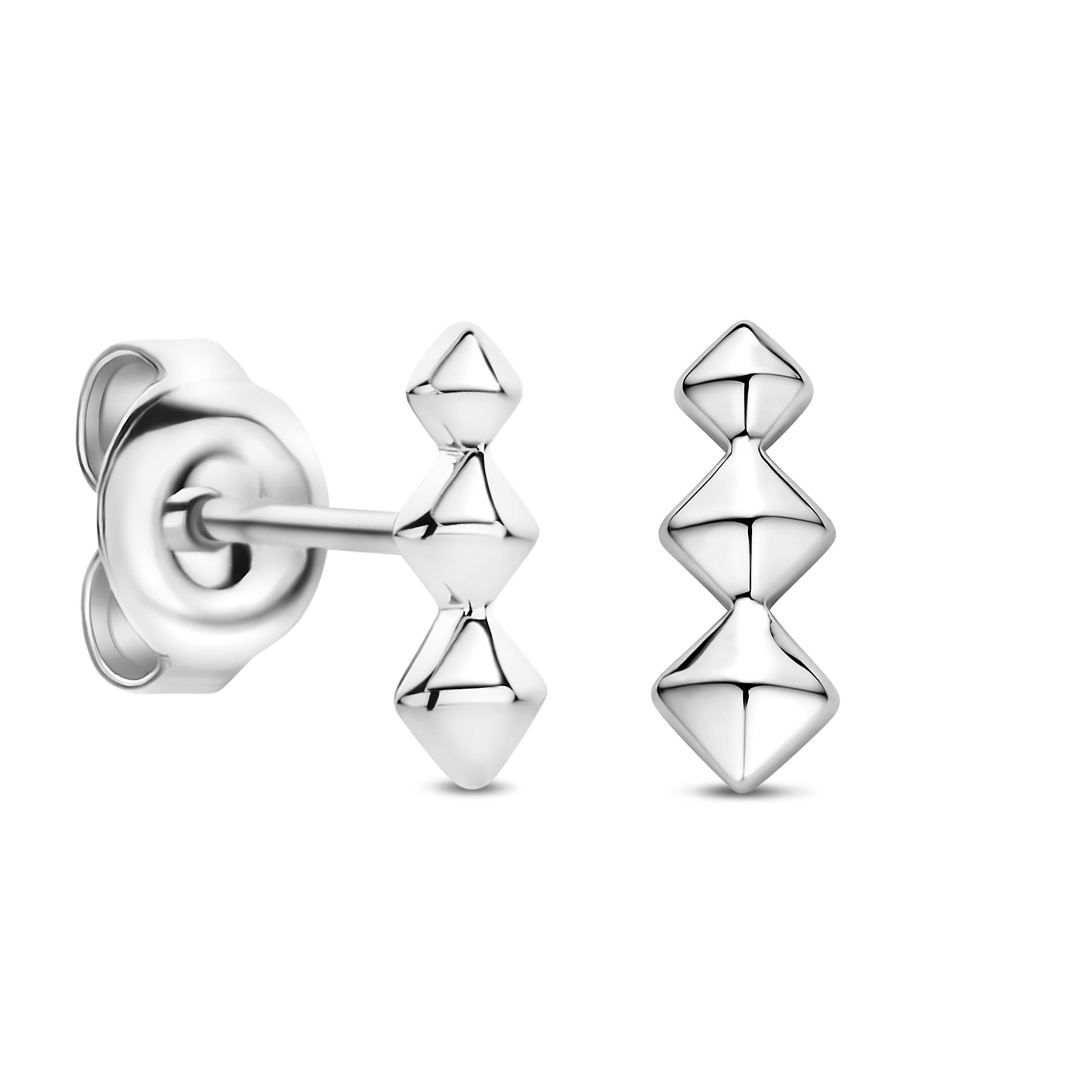 Dit zijn oorbellen van het merk FJF Jewellery gemaakt voor dames.