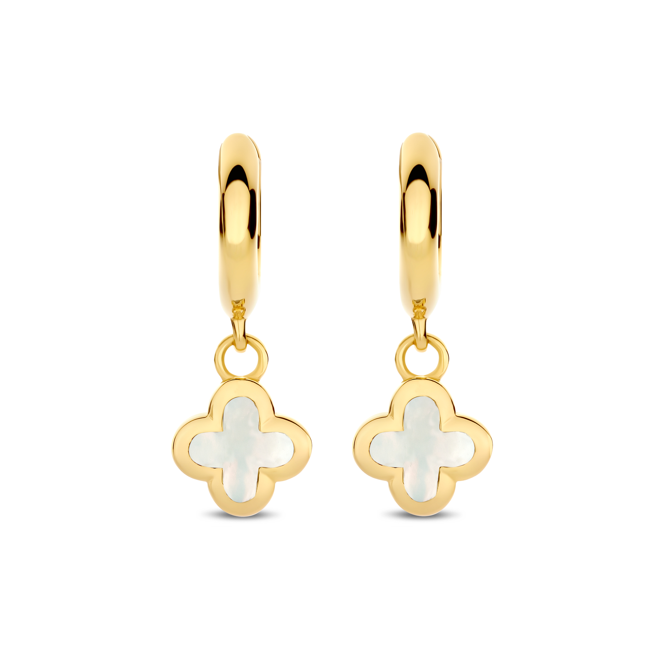 Dit zijn oorringen van het merk FJF Jewellery gemaakt voor dames.