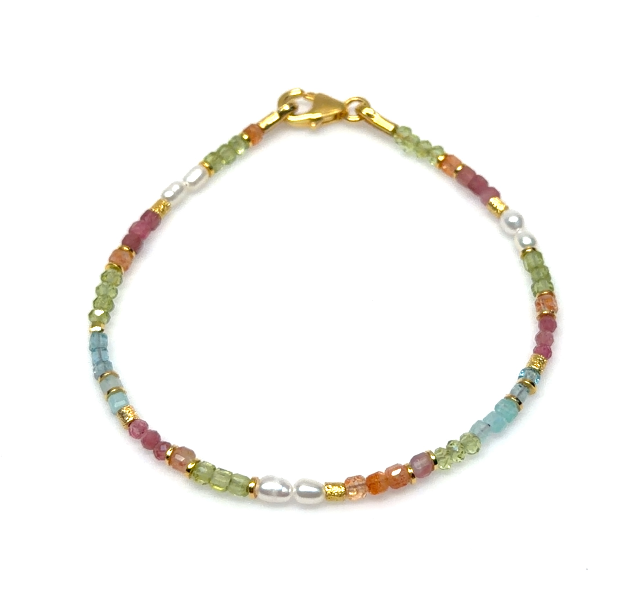 Ab go, pastel edelstenen en parels