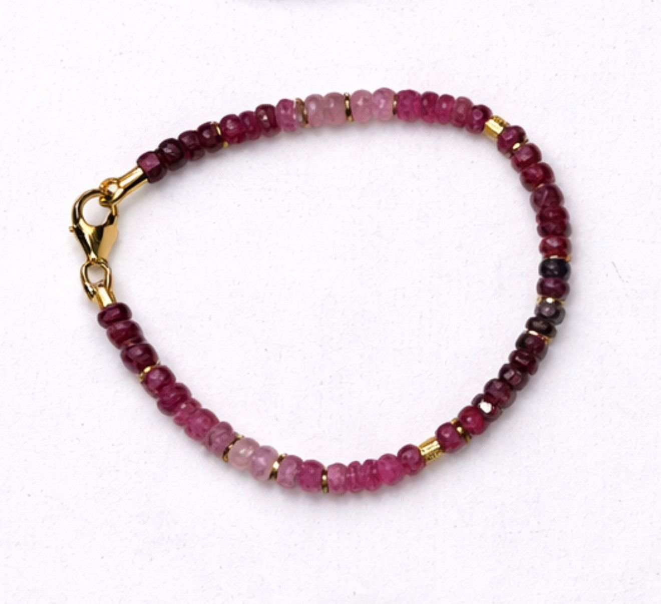 Ab go, robijn, AA 4-5 mm(unikaat)