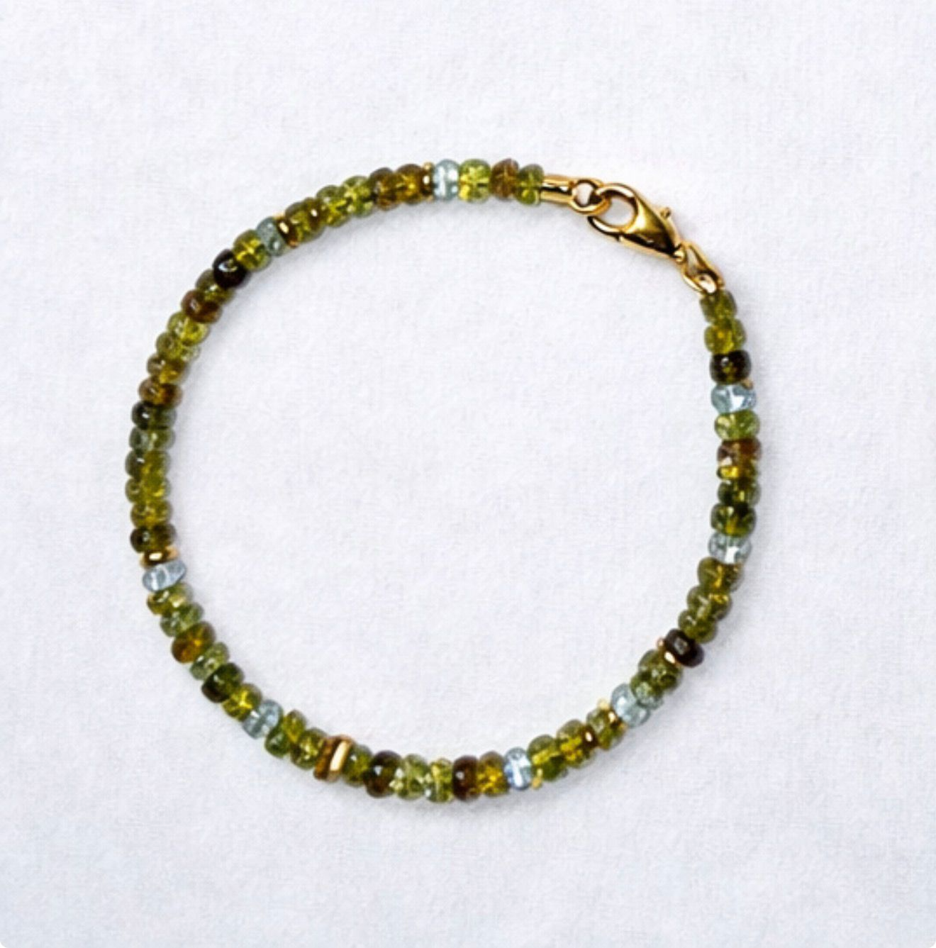 Ab go, grossular, gr. toermalijn, aqua