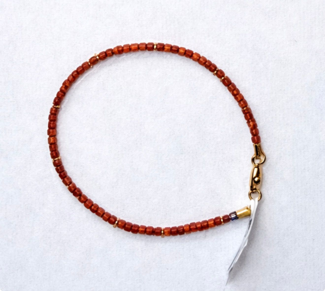 armband  18cm gg hessonit granaat 18cm