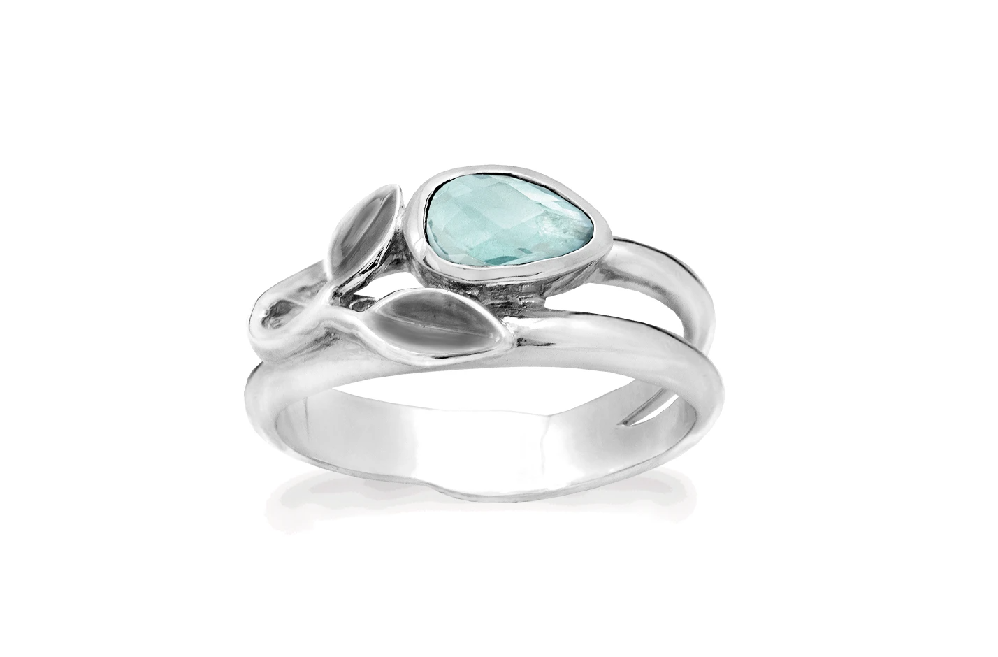 RABINOVICH zilveren ring Twilight 82003006
Met blauwe Topaas 