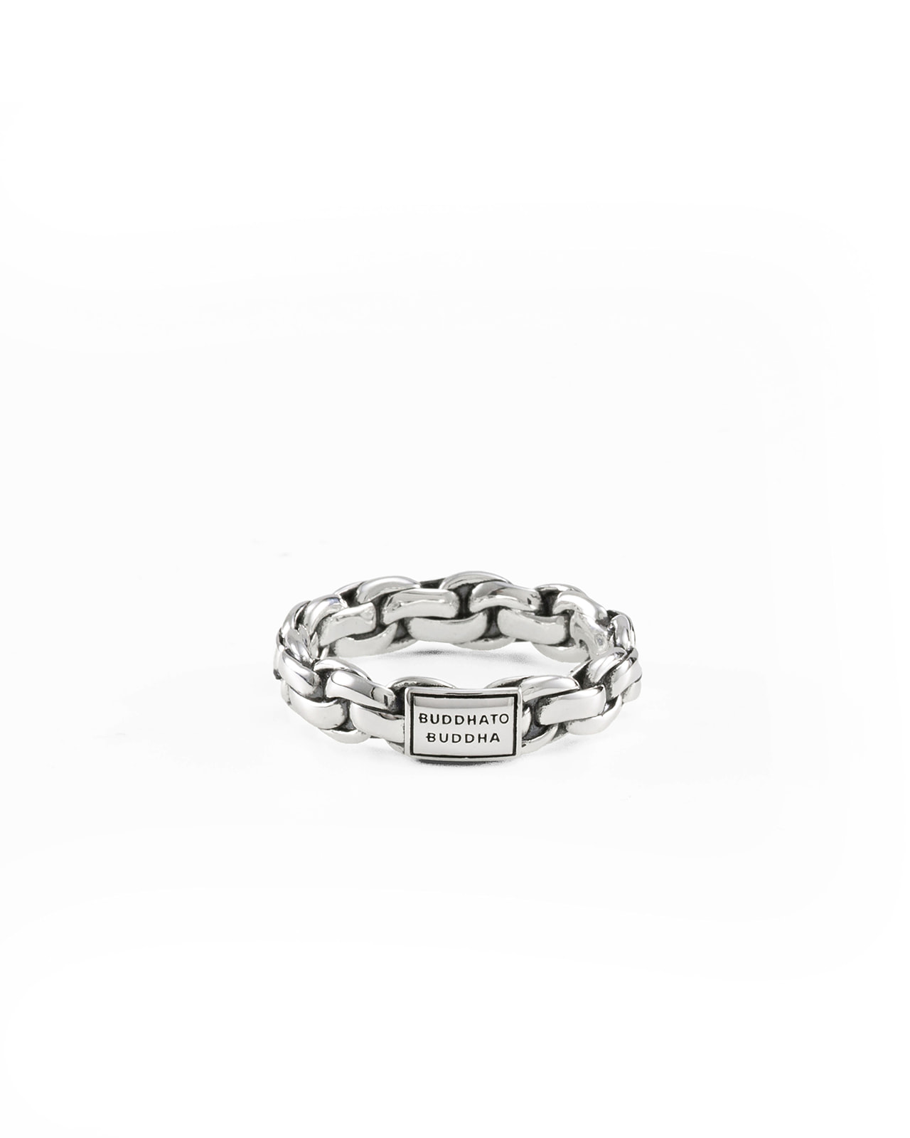 Buddha to Buddha - Zilveren Ring Venetian Twist, 397 maat 17 - 001J023970117