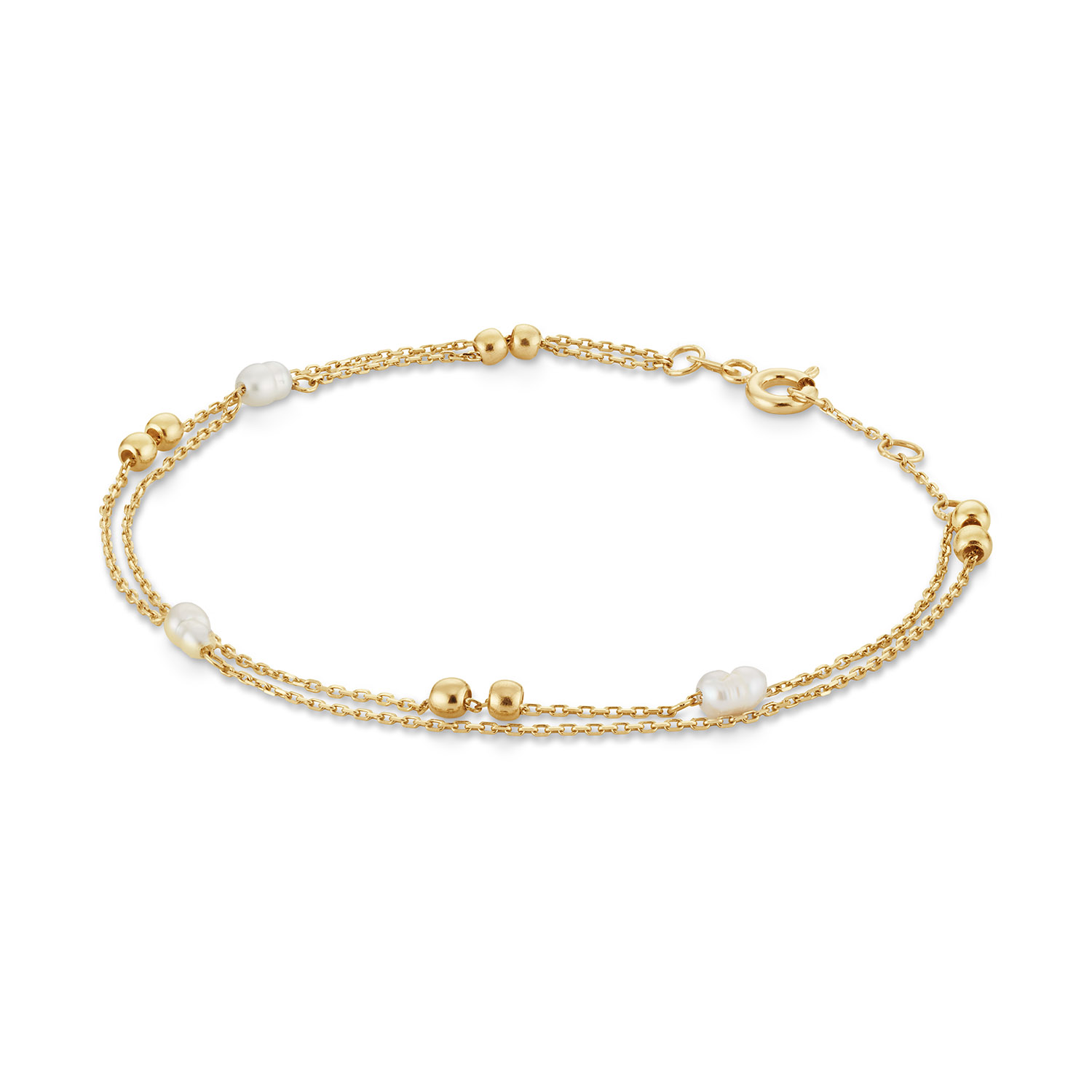 Deze vrouwelijke armband is ge&iuml;nspireerd op het groene, serene Constantia. Zoetwaterparels en gouden accenten vormen samen een verfijnd, luxe ontwerp dat rust en elegantie uitstraalt.

Cape Town Chronicles
Ontdek Cape Town Chronicles, een 14 karaat gouden sieradencollectie die de ruige schoonheid en warme energie van Kaapstad tot leven brengt. Van de imposante Tafelberg tot het iconische Lion&rsquo;s Head, van de speelse pingu&iuml;ns op Boulders Beach tot het indrukwekkende Kaap de Goede Hoop. Elke plek heeft mij ge&iuml;nspireerd bij het ontwerpen van deze unieke collectie.

Het merk
Jackie is h&eacute;t 14 karaat gouden on trend sieradenmerk. De collecties zijn ge&iuml;nspireerd op de reizen die ik maak, van stedentrips tot exotische oorden. Elk gouden sieraad is helemaal van nu, handgemaakt door Europese goudsmeden en vervaardigd van overwegend gerecycled goud met echte edelstenen en zoetwaterparels. Elke collectie is dan ook met veel liefde en passie samengesteld. Mijn Jackie sieraden zijn de perfecte finishing touch voor iedere outfit!

Specificaties
- Bracelet
- Materiaal: 14 Karaat - Geelgoud - 585
- Parel
- 18cm