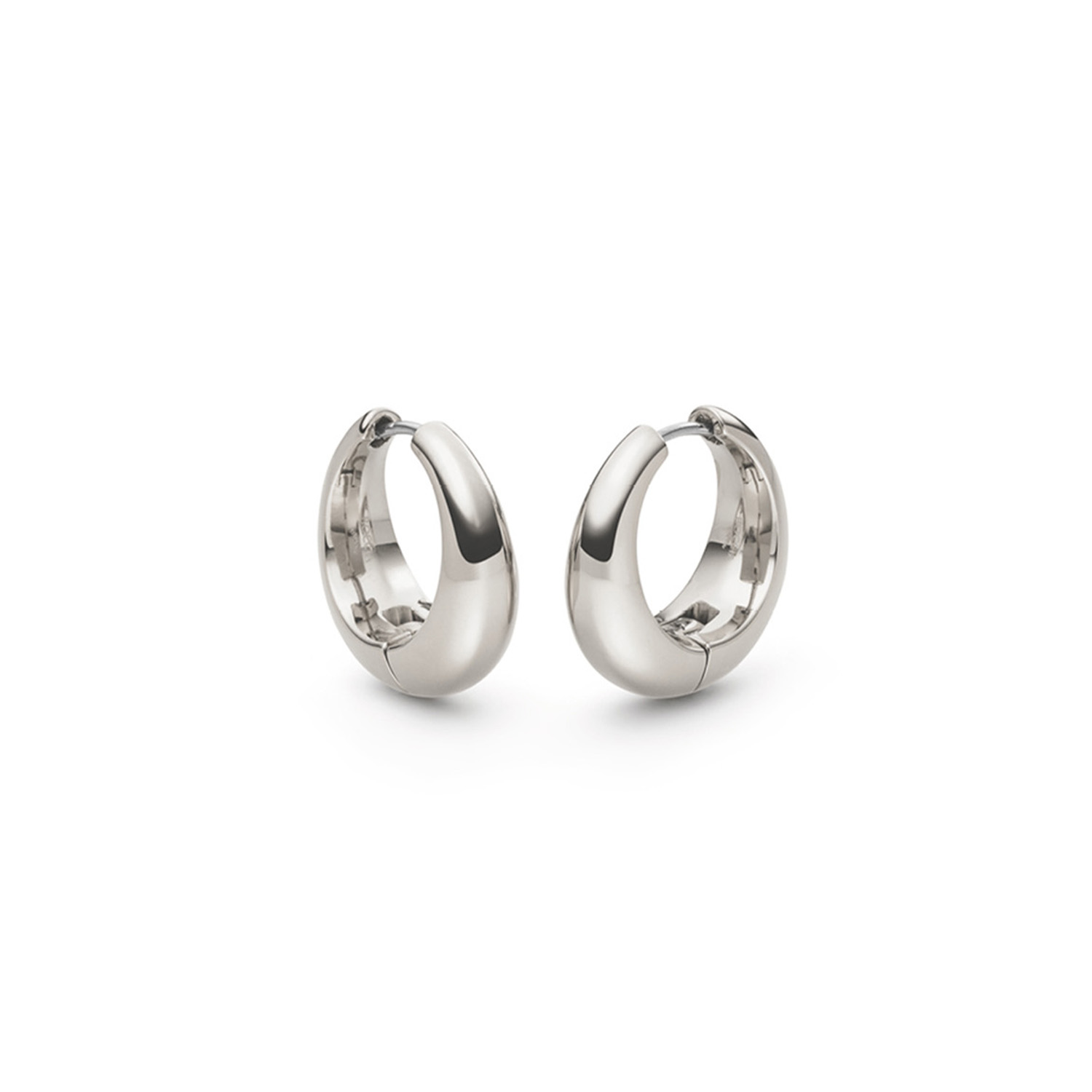 Boccia titanium oorringen