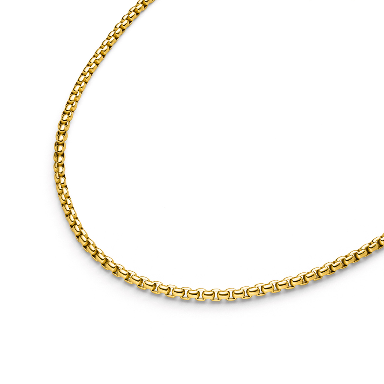 Boccia Titanium 08085-02 Ketting 45cm
Deze unieke titanium ketting van Boccia Titanium is een mooie toevoeging aan je sieradencollectie! Wat deze goudkleurige titanium ketting uniek maakt, is dat de vierkante venetiaanse schakels nu bol zijn, dit geeft een volle en luxe uitstraling. De ketting heeft een lengte van 45cm en sluit met een karabijnsluiting. Combineer de armband met het bijpassende collier en oorbellen voor een complete look.

HET MERK
Boccia Titanium is het titanium merk van Nederland, dat zijn oorsprong in Duitsland vindt en is opgericht in het jaar 1992. Ontwikkeld door internationale ontwerpers. Alle titanium componenten van de BOCCIA TITANIUM collectie zijn gemaakt van 99,7% puur titanium; het bijzondere materiaal. Het is licht in gewicht, neemt de temperatuur van de huid aan en is zeer huidvriendelijk. Bovendien is het corrosie- en temperatuurbestendig.

SPECIFICATIES
- Ketting
- Puur titanium
- Rond venetiaans
- Goudkleurig
- 45cm