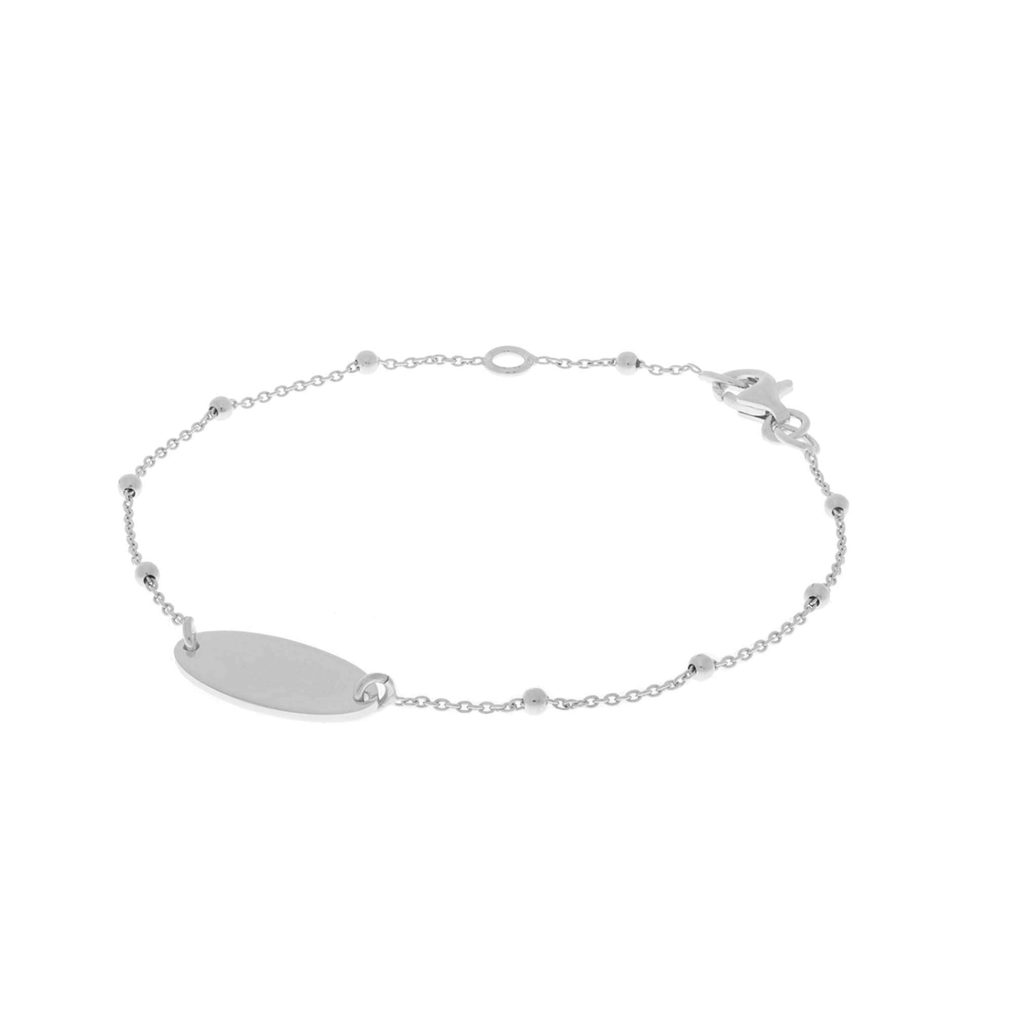 Mooie 925 sterling zilveren schakelarmband met plaatje van Glow. Deze armband met ankerschakel en bolletjes is 19cm lang. Het plaatje heeft een afmeting van 8 x 18mm. Combineer deze armband met andere zilveren armbanden uit de Glow collectie voor een complete look.

GLOW
Benadruk jouw stijl met de verfijnde sieraden van GLOW en laat je inspireren door de uitgebreide collectie 14 karaats gouden sieraden van de hoogste Europese kwaliteit. Ontworpen om elke dag te dragen. Naast tijdloze ontwerpen bestaat de collectie ook uit hippe sieraden; zoals minimalistische gouden kettingen en afische oorknopjes. Wil je een beetje extra stralen? Kies dan voor flonkerende zirkonia of ga voor luxe met onze geraffineerde diamanten sieraden.
  
  Specificaties
  - 104.2383.19
  - Armband
  - 925 sterling zilver 
  - Lengte verstelbaar: 17 - 19cm