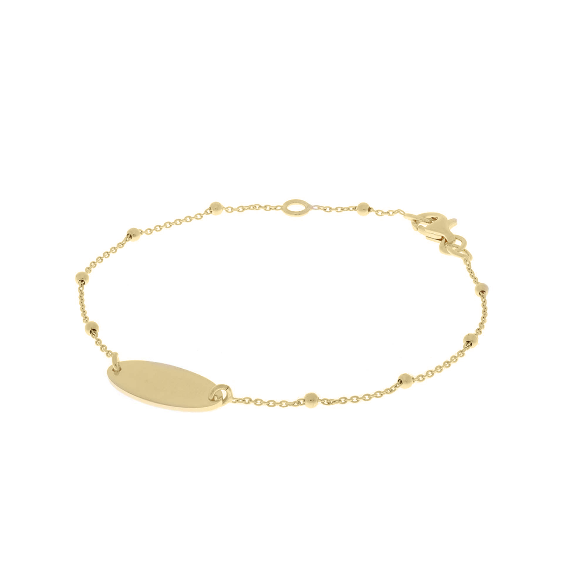 Maak je outfit compleet met deze prachtige armband van Glow! De armband is gemaakt van 925 sterling zilver met een vergulde laag. Het plaatje heeft een afmeting van 8 x 18mm. Met welke andere sieraden combineer jij dit collier?

GLOW
Benadruk jouw stijl met de verfijnde sieraden van GLOW en laat je inspireren door de uitgebreide collectie 14 karaats gouden sieraden van de hoogste Europese kwaliteit. Ontworpen om elke dag te dragen. Naast tijdloze ontwerpen bestaat de collectie ook uit hippe sieraden; zoals minimalistische gouden kettingen en afische oorknopjes. Wil je een beetje extra stralen? Kies dan voor flonkerende zirkonia of ga voor luxe met onze geraffineerde diamanten sieraden.
  
  Specificaties
  - 104.8383.19
  - Armband
  - 925 sterling zilver met gouden laagje
  - Lengte verstelbaar: 17 - 19cm