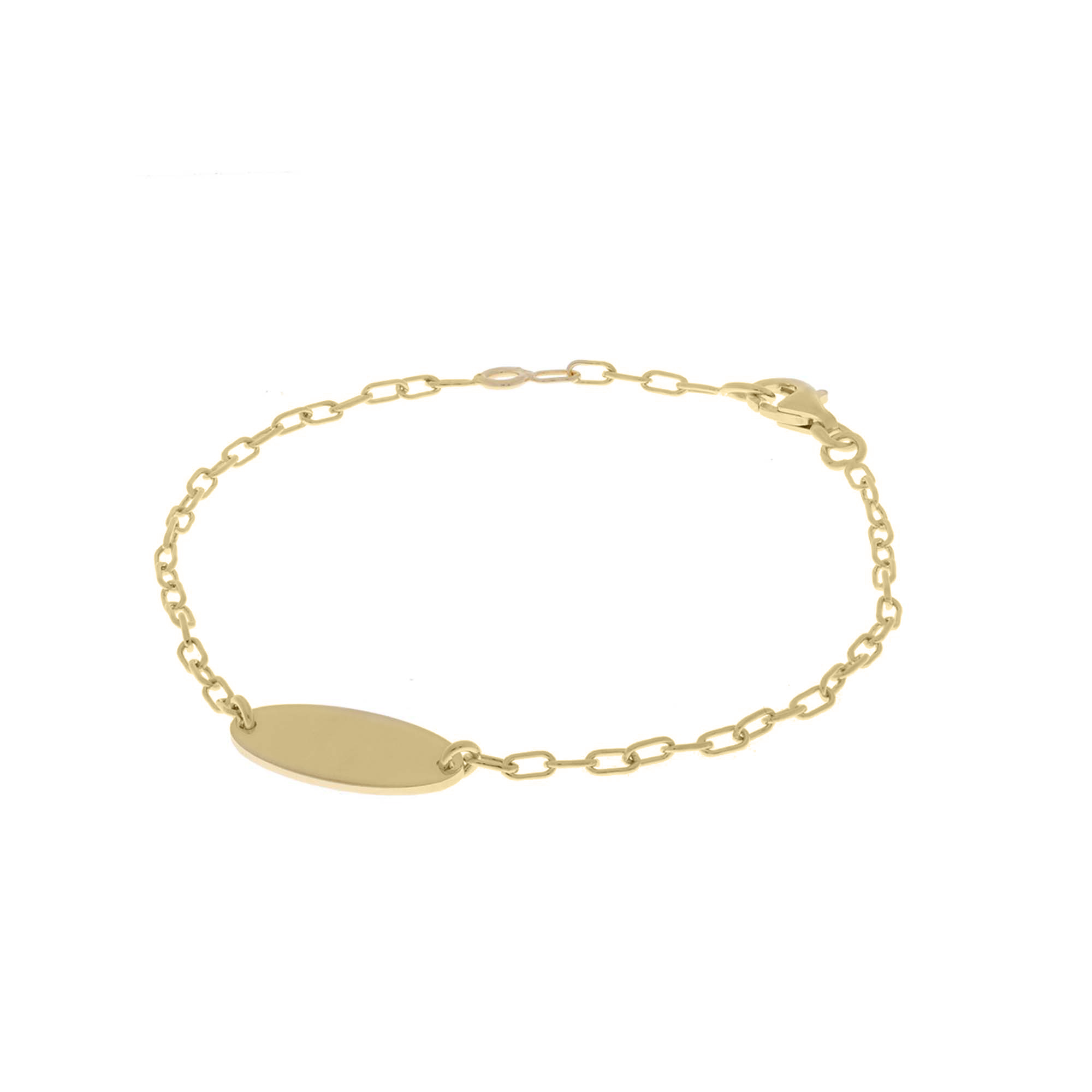 De armband is gemaakt van 925 sterling zilver met een gouden laagje en heeft een breedte van 2mm. Met welke andere sieraden combineer jij deze armband?
  
  Specificaties
  - 104.8384.19
  - Armband
  - 925 sterling zilver met gouden laagje
  - Lengte verstelbaar: 17 - 19cm
