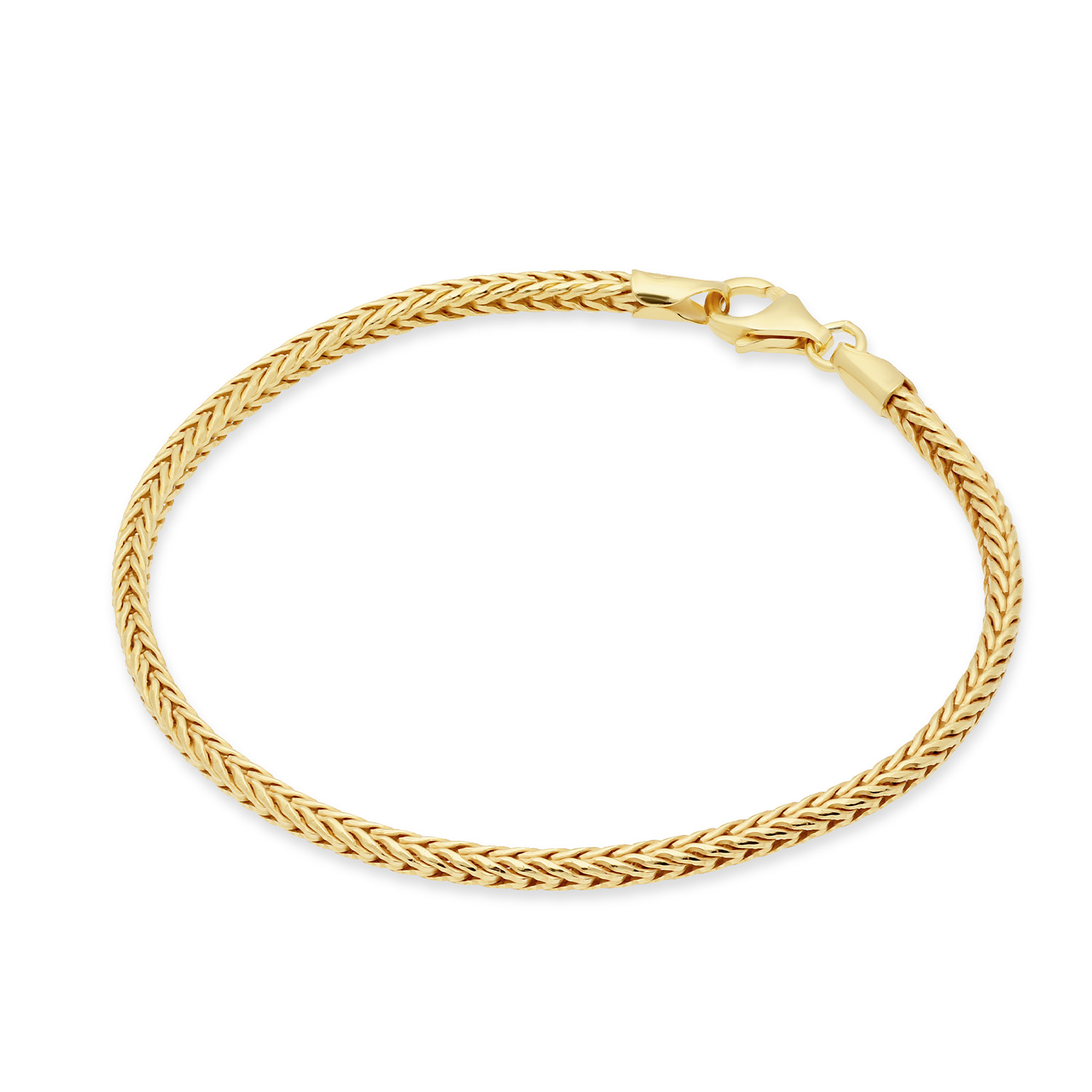 De GLOW - 104.8413.19 schakelarmband is een verfijnd sieraad gemaakt van 925 sterling zilver met een goudkleurige afwerking. Met een gewicht van 7,6 gram en een breedte van 2,2 mm, biedt deze nieuwe armband een elegante look. Ideaal voor dagelijks gebruik of speciale gelegenheden, draag hem solo of gecombineerd met andere armbanden voor een trendy uitstraling.