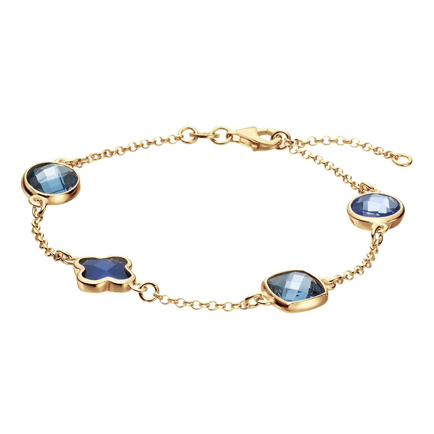 Dit is een damesarmband van het merk GLOW uit de serie Colors from Nature