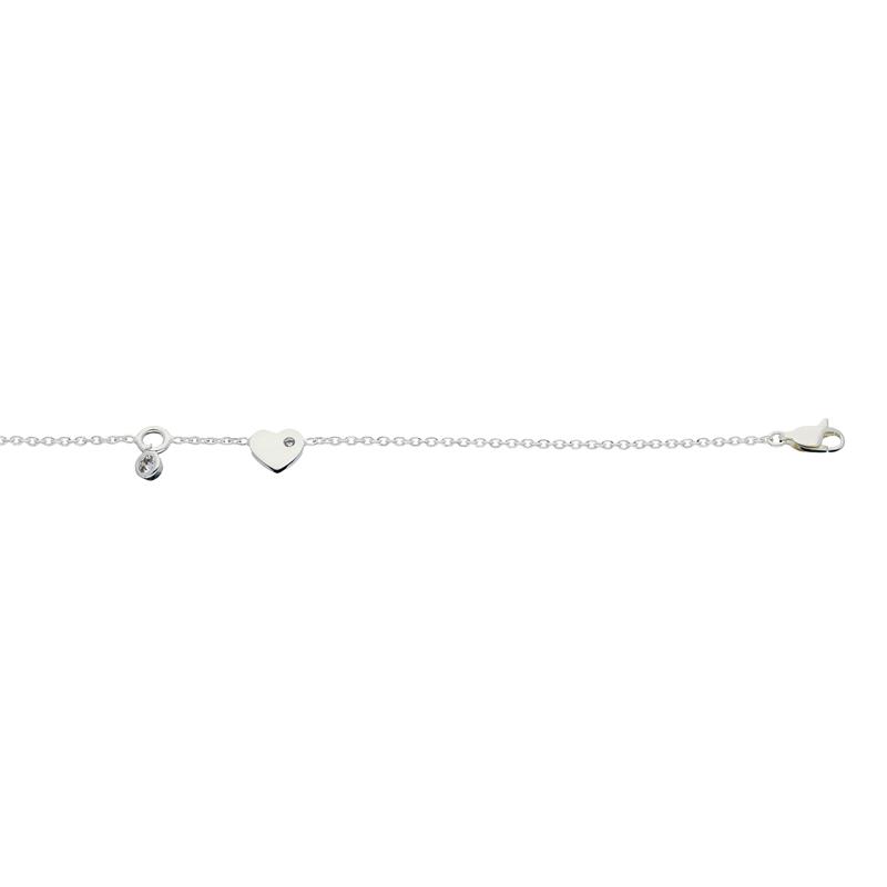 GLOW - 104.9970.19 - Symboolarmband - Zilver - Zirkonia