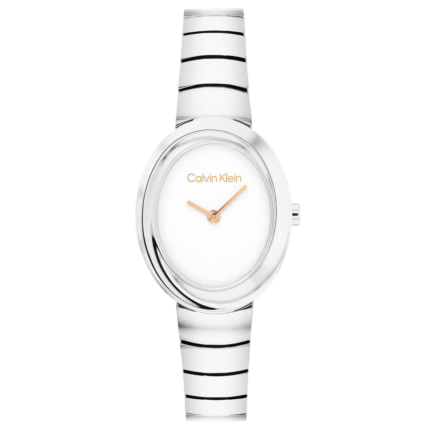 Calvin Klein CK25100149 Dames Horloge 24mm
Dit Calvin Klein dameshorloge met nr CK25100149 heeft een chique uiterlijk. Het stalen horloge heeft een ovale kast met een zilverkleurige sunray wijzerplaat met fijne wijzers, dit geeft een stijlvolle look. Het horloge heeft een stalen schakelband, mineraalglas, een doorsnee van 24mm en is 3ATM.

OVER CALVIN KLEIN
Calvin Klein is een wereldwijd lifestylemerk dat gewaagde, vooruitstrevende idealen en een verleidelijke, vaak minimalistische, esthetiek nastreeft. Calvin Klein werd groot in de jaren 70 door haar mode- en merkjeans collecties. In de jaren 80 lanceerde Calvin Klein haar spraakmakende ondergoed dat uitdrukkelijk van logo &rsquo;s voorzien was. Vanwege het grote succes is het merk ook succesvol uitgerold in Accessoires, Parfums, Home, Brillen, Golf, Horloges en Sieraden.
Sinds de oprichting in 1968 door Calvin Klein, heeft het merk haar reputatie opgebouwd als leider in de Amerikaanse mode, dankzij een cleane esthetiek en innovatieve ontwerpen. Calvin Klein wil haar publiek verleiden en inspireren door middel van provocerende beelden en opvallende ontwerpen die prikkelen. 

SPECIFICATIES:
- Mineraalglas
- Stalen kast
- Zilverkleurige wijzerplaat 
- Stalen band
- Ovale kastvorm, &Oslash; 24mm
- 3ATM