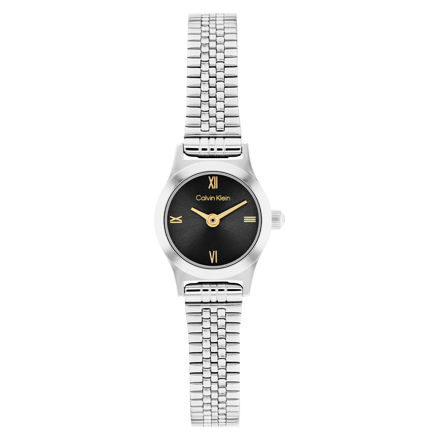 Calvin Klein CK25100200 Dames Horloge 18mm
Dit Calvin Klein dameshorloge met nr CK25100200 heeft een net uiterlijk. Het stalen horloge heeft een ronde kast met een zwarte sunray wijzerplaat met fijne wijzers, dit geeft een stijlvolle look. Het horloge heeft een stalen schakelband, mineraalglas, een doorsnee van 18mm en is 3ATM.

OVER CALVIN KLEIN
Calvin Klein is een wereldwijd lifestylemerk dat gewaagde, vooruitstrevende idealen en een verleidelijke, vaak minimalistische, esthetiek nastreeft. Calvin Klein werd groot in de jaren 70 door haar mode- en merkjeans collecties. In de jaren 80 lanceerde Calvin Klein haar spraakmakende ondergoed dat uitdrukkelijk van logo &rsquo;s voorzien was. Vanwege het grote succes is het merk ook succesvol uitgerold in Accessoires, Parfums, Home, Brillen, Golf, Horloges en Sieraden.
Sinds de oprichting in 1968 door Calvin Klein, heeft het merk haar reputatie opgebouwd als leider in de Amerikaanse mode, dankzij een cleane esthetiek en innovatieve ontwerpen. Calvin Klein wil haar publiek verleiden en inspireren door middel van provocerende beelden en opvallende ontwerpen die prikkelen. 

SPECIFICATIES:
- Mineraalglas
- Stalen kast
- Zwarte wijzerplaat 
- Stalen band
- Ronde kastvorm, &Oslash; 18mm
- 3ATM