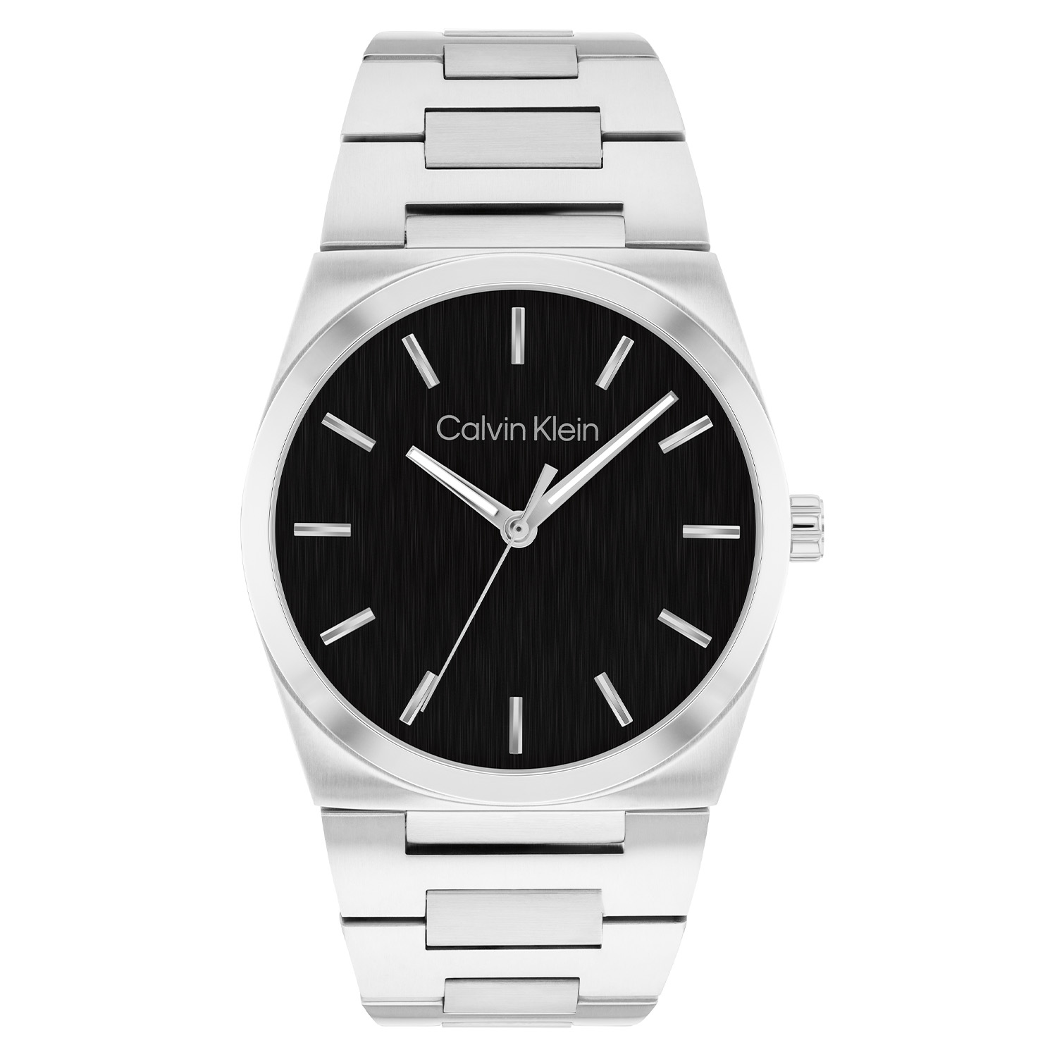 Calvin Klein CK25200543 Heren Horloge 40mm
Dit Calvin Klein herenhorloge met nr CK25200543 heeft een stijlvol uiterlijk. Het stalen horloge heeft een ronde kast met een zwarte wijzerplaat met fijne wijzers ingelegd met lumibrite. Aan de kast zit een verfijnde schakelband. Het horloge heeft een mineraalglas, een doorsnee van 40mm en is 3ATM.

OVER CALVIN KLEIN
Calvin Klein is een wereldwijd lifestylemerk dat gewaagde, vooruitstrevende idealen en een verleidelijke, vaak minimalistische, esthetiek nastreeft. Calvin Klein werd groot in de jaren 70 door haar mode- en merkjeans collecties. In de jaren 80 lanceerde Calvin Klein haar spraakmakende ondergoed dat uitdrukkelijk van logo &rsquo;s voorzien was. Vanwege het grote succes is het merk ook succesvol uitgerold in Accessoires, Parfums, Home, Brillen, Golf, Horloges en Sieraden.
Sinds de oprichting in 1968 door Calvin Klein, heeft het merk haar reputatie opgebouwd als leider in de Amerikaanse mode, dankzij een cleane esthetiek en innovatieve ontwerpen. Calvin Klein wil haar publiek verleiden en inspireren door middel van provocerende beelden en opvallende ontwerpen die prikkelen. 

SPECIFICATIES:
- Mineraalglas
- Stalen kast
- Zwarte wijzerplaat 
- Stalen band
- Ronde kastvorm, &Oslash; 40mm
- 3ATM