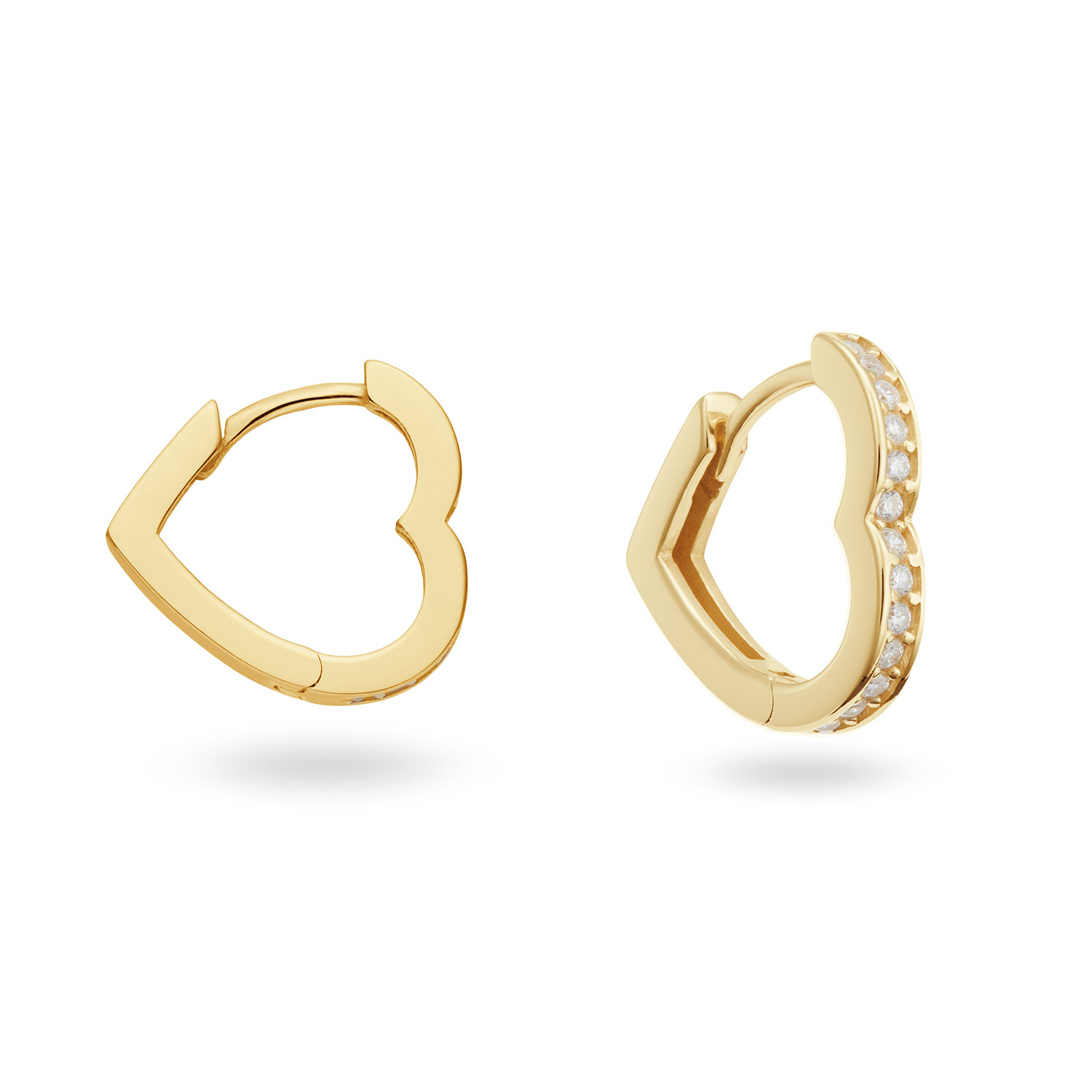 Dit zijn damesoorsieraden van het merk GLOW uit de serie Premium Hoops Silver