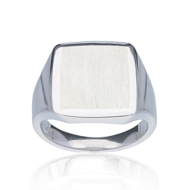 GLOW - 113.0093 - Zegelring - Zilver