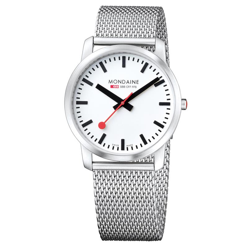Simply Elegant 41mm mat wit mesh 
