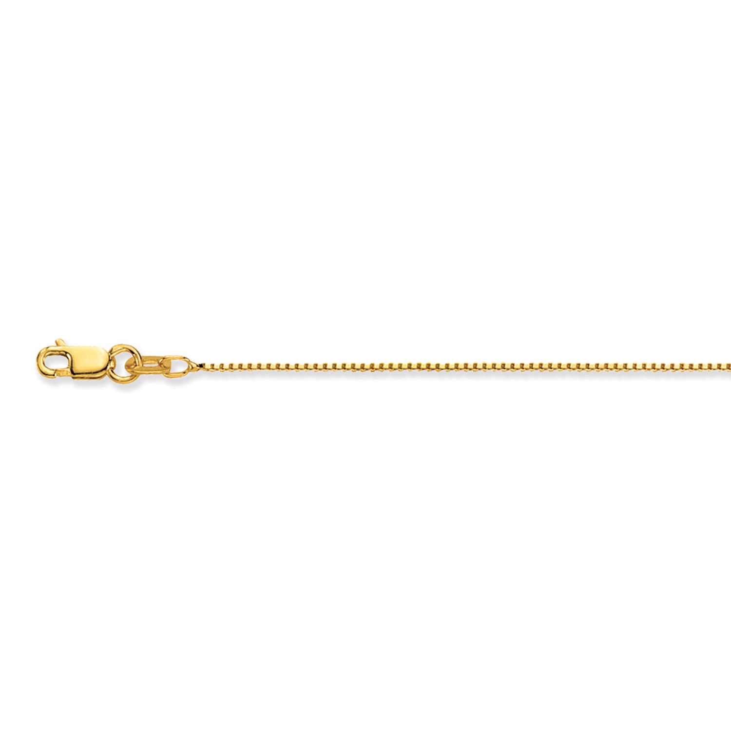 Tijdloos en veelzijdig: deze Venetiaanse schakel van 14 karaat goud (585) is 50 cm lang en laat zich uitstekend combineren met een hanger of andere kettingen.
