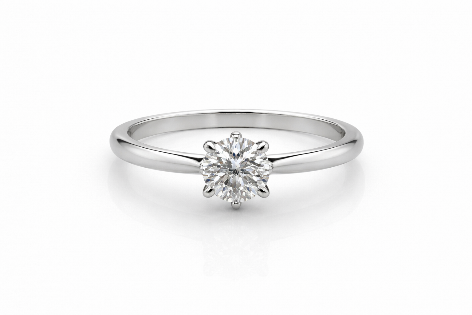 Ring goud 18kt met labdiamant