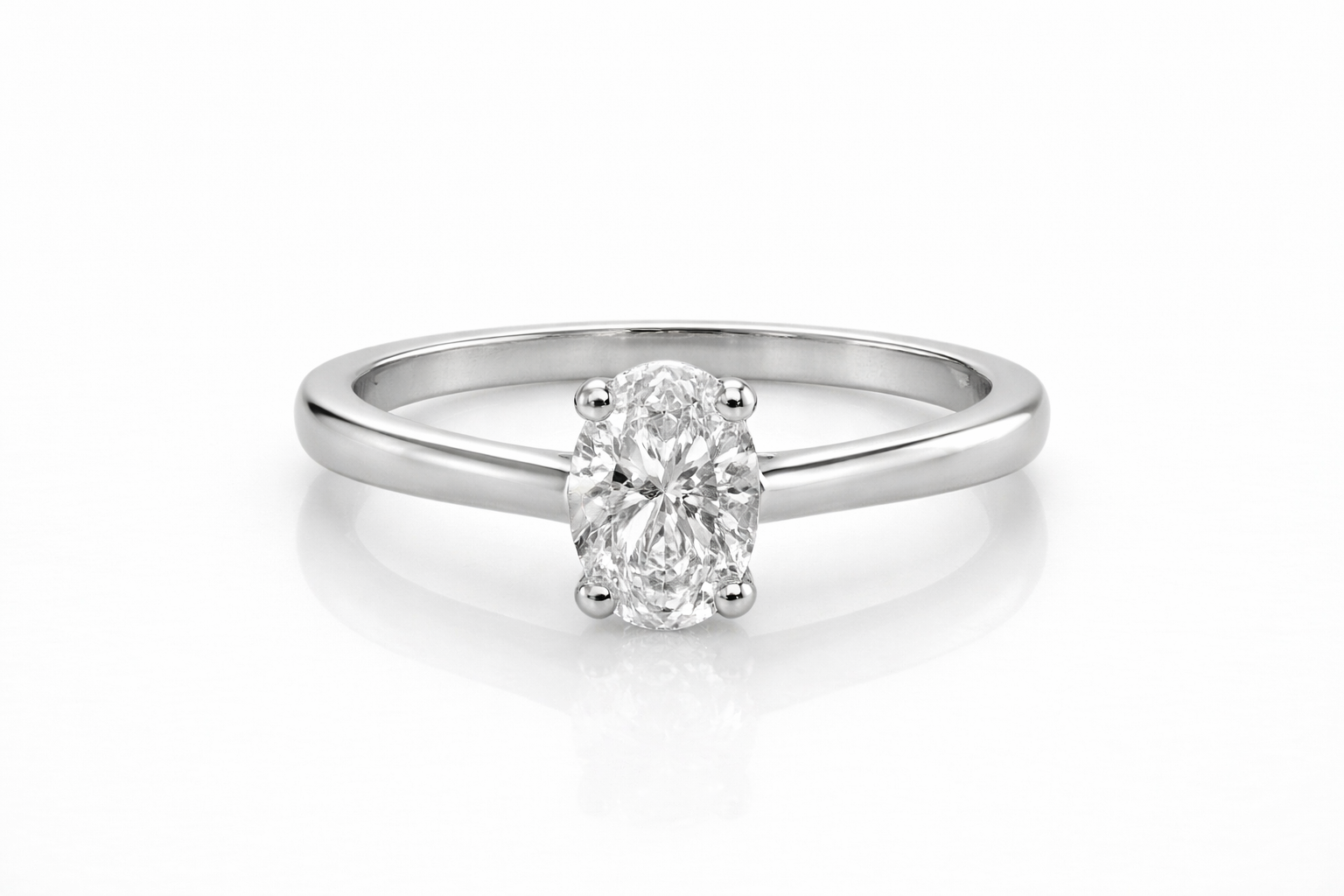 Ring goud 18kt met labdiamant