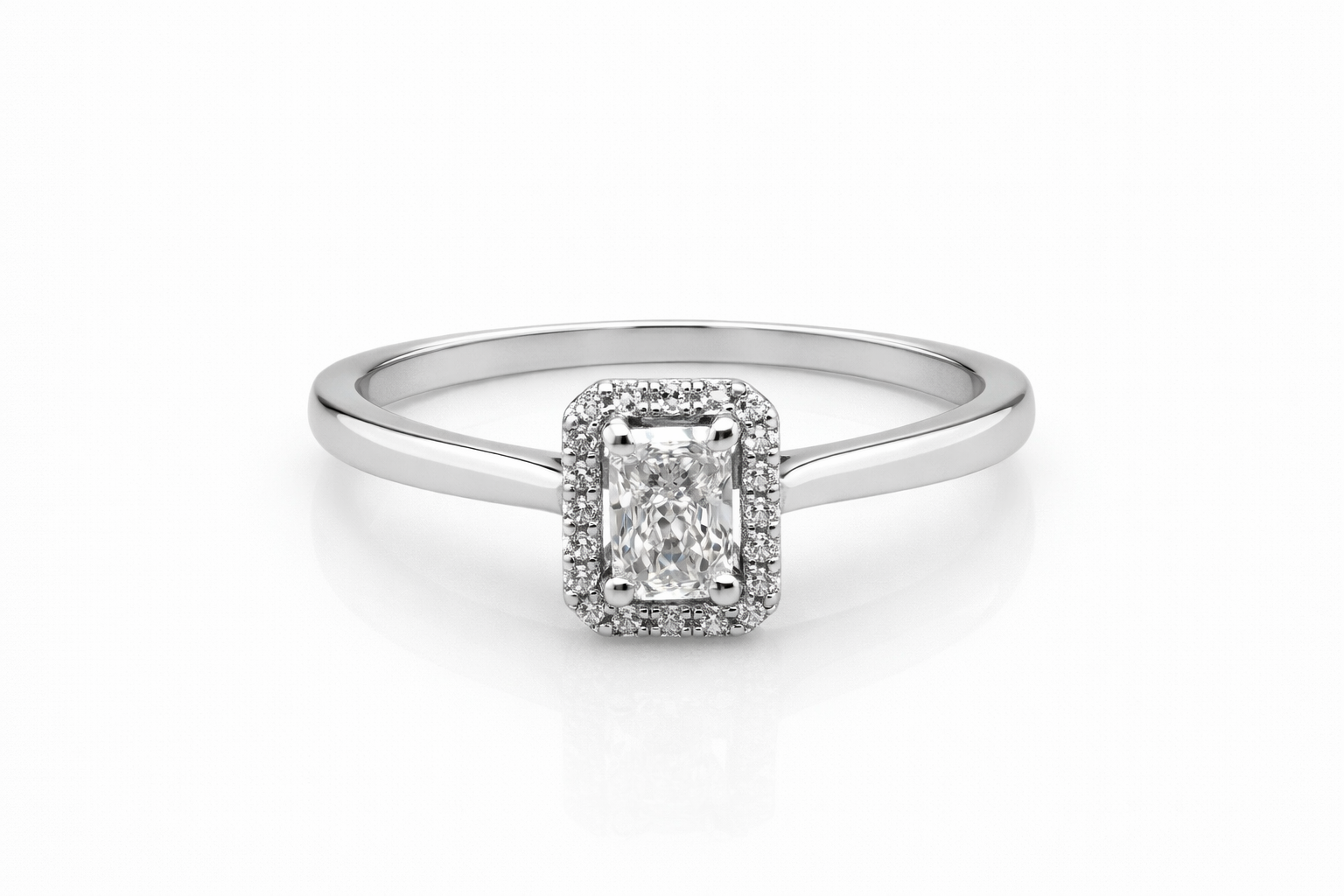 Ring goud 18kt met labdiamant