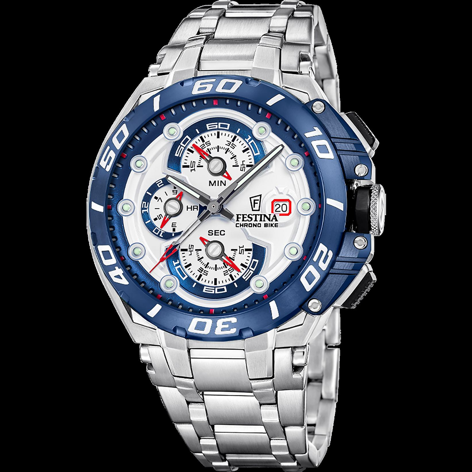 FESTINA CAB.ACE.ESF.BLANC.AZUL