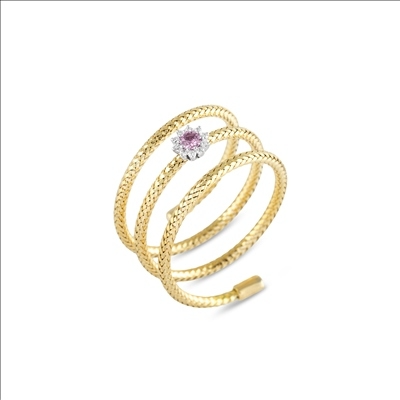 NOIBILE NEW
RING 18KT. GOLD
Gold 1.35 Gr
DM 0.04 Kt
Sapphire 0.08 Kt