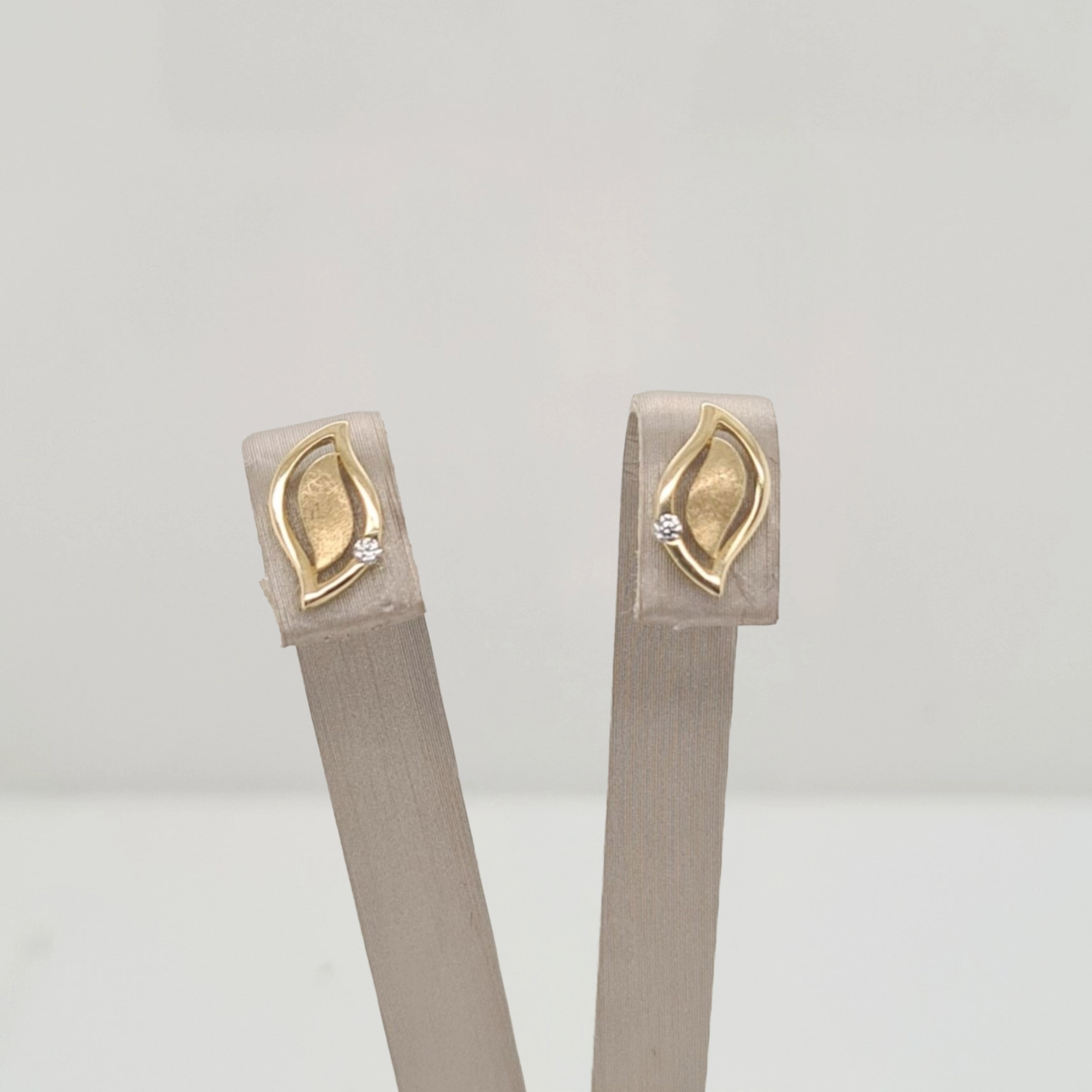 14krt gouden oorsieraden met zirkonia