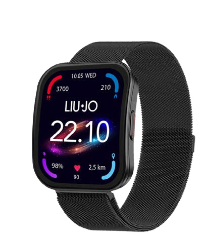 De SWLJ219 is een modelnummer voor de Liu Jo Voice Curved Smartwatch volledig zwart. . Dit is een modern, multifunctioneel horloge dat stijl combineert met technologische functies. 
Een aluminium behuizing met een gebogen ("curved") touchscreen display.