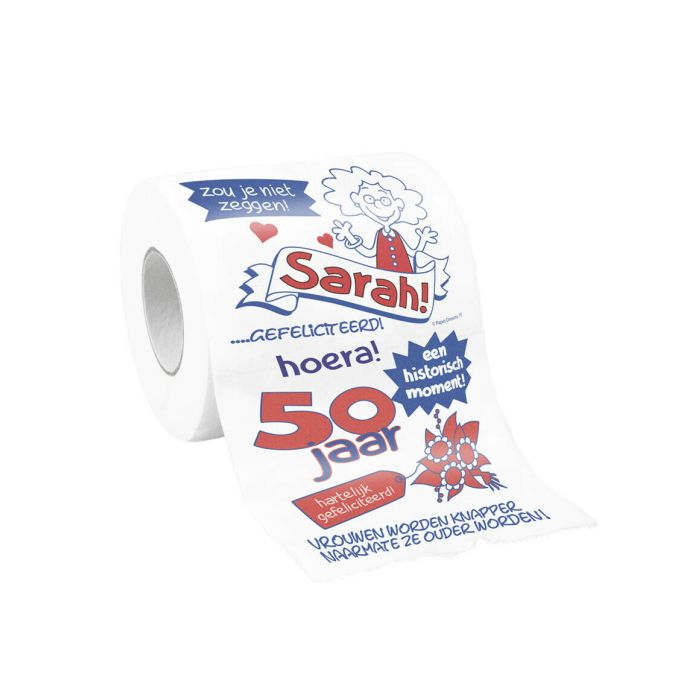 Met het grappige wc papier van Paper Dreams grijpt u nooit mis! 