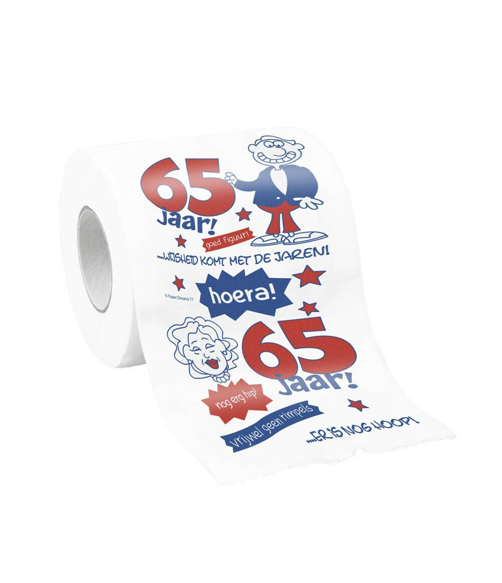 Met het grappige wc papier van Paper Dreams grijpt u nooit mis!
