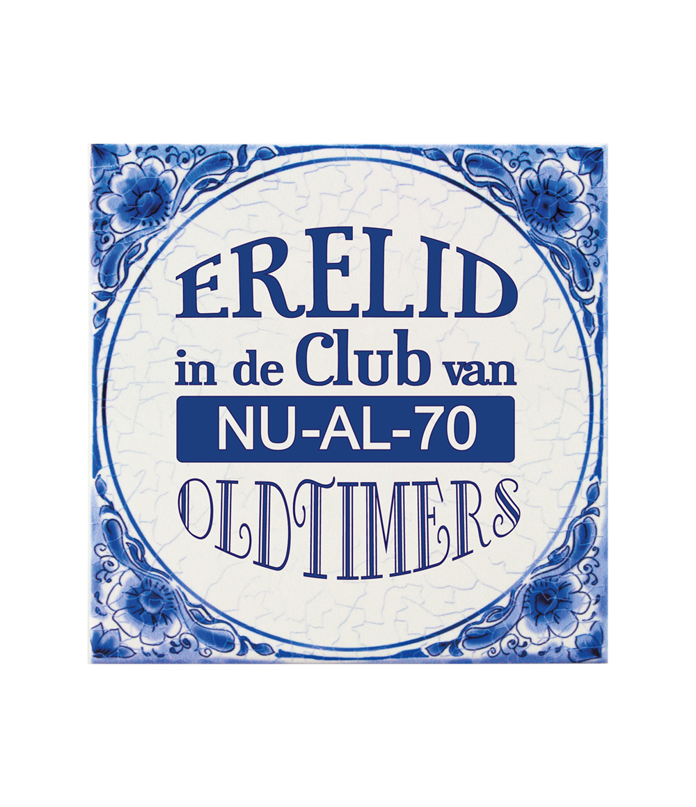  De Delfts blauwe tegeltjes zijn namelijk voorzien van grappige teksten of quotes, wat het een stuk persoonlijker maakt. De tegels Delfts blauw zijn gemaakt van keramiek en hebben een afmeting van 15 x 15 centimeter. 