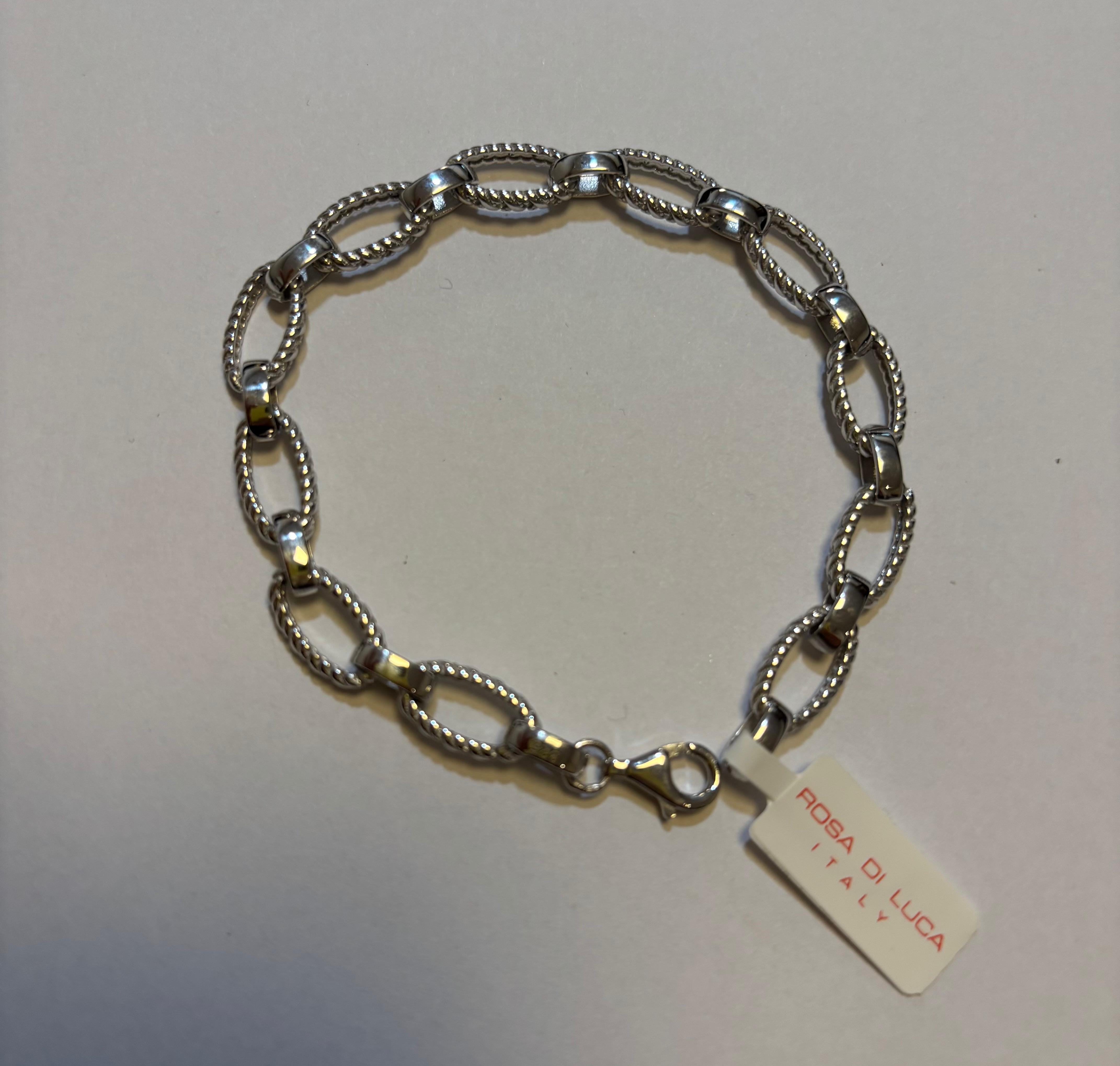 Rosa di Luca armband zilv zirk