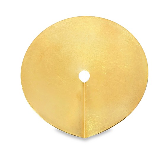 Die Brosche/Anh&auml;nger Silber vergoldet ist ein elegantes Schmuckst&uuml;ck aus hochwertigem, vergoldetem Silber. Es kann als Brosche an Kleidung oder als Anh&auml;nger an einer Kette getragen werden. Perfekt, um jedem Outfit einen Hauch von Stil und Raffinesse zu verleihen. Ideal f&uuml;r besondere Anl&auml;sse oder als allt&auml;gliches Accessoire.