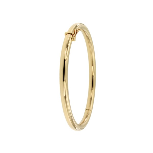 De Exclusief Gouden Armband is een verfijnde bangle, perfect voor speciale gelegenheden. Gemaakt van hoogwaardig goud, straalt het luxe en elegantie uit. Draag de armband los om de pols voor een chique en tijdloze uitstraling. Een must-have accessoire voor iedereen die op zoek is naar een vleugje verfijning in hun sieradencollectie.