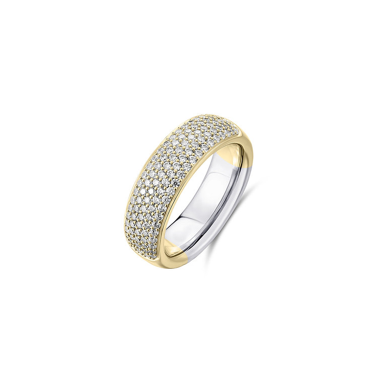 Ring zilver pav&eacute;