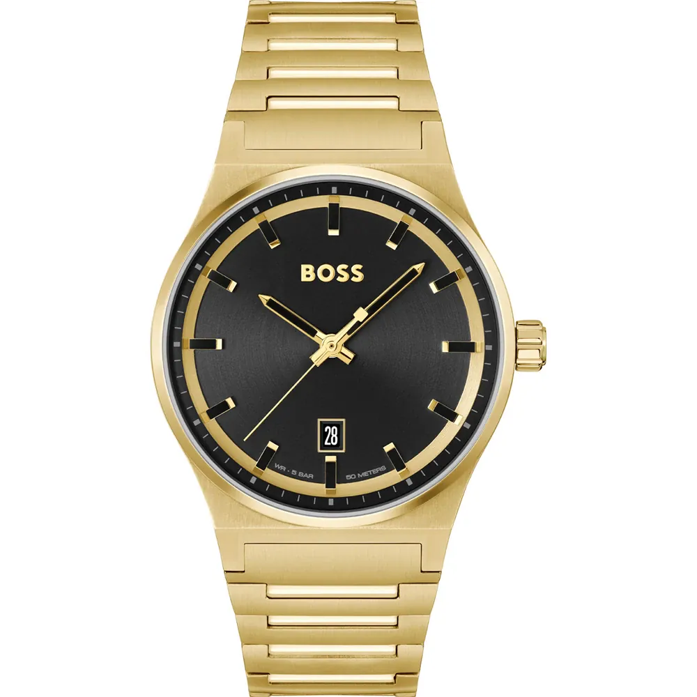 Dit Hugo Boss horloge heeft een kast gemaakt van Roestvrijstaal met een diameter van 41 mm en is voorzien van een Roestvrijstaal band. In de kast bevindt zich een Seiko Instruments Inc. kwaliteitsuurwerk en is afgewerkt met Mineraalglas.