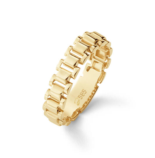 14k gouden ring van Jackie
