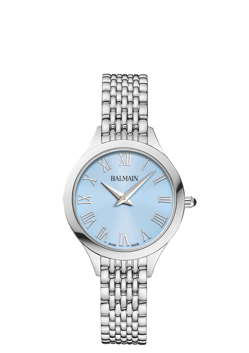 De Balmain De Balmain met blauwe wijzerplaat combineert tijdloze elegantie met een moderne, luxueuze uitstraling. De diepblauwe dial met verfijnde indexen en slanke kast zorgt voor een stijlvolle look die moeiteloos past bij elke gelegenheid. Dankzij het Zwitserse quartz uurwerk en saffierglas is dit horloge niet alleen mooi, maar ook betrouwbaar en duurzaam.