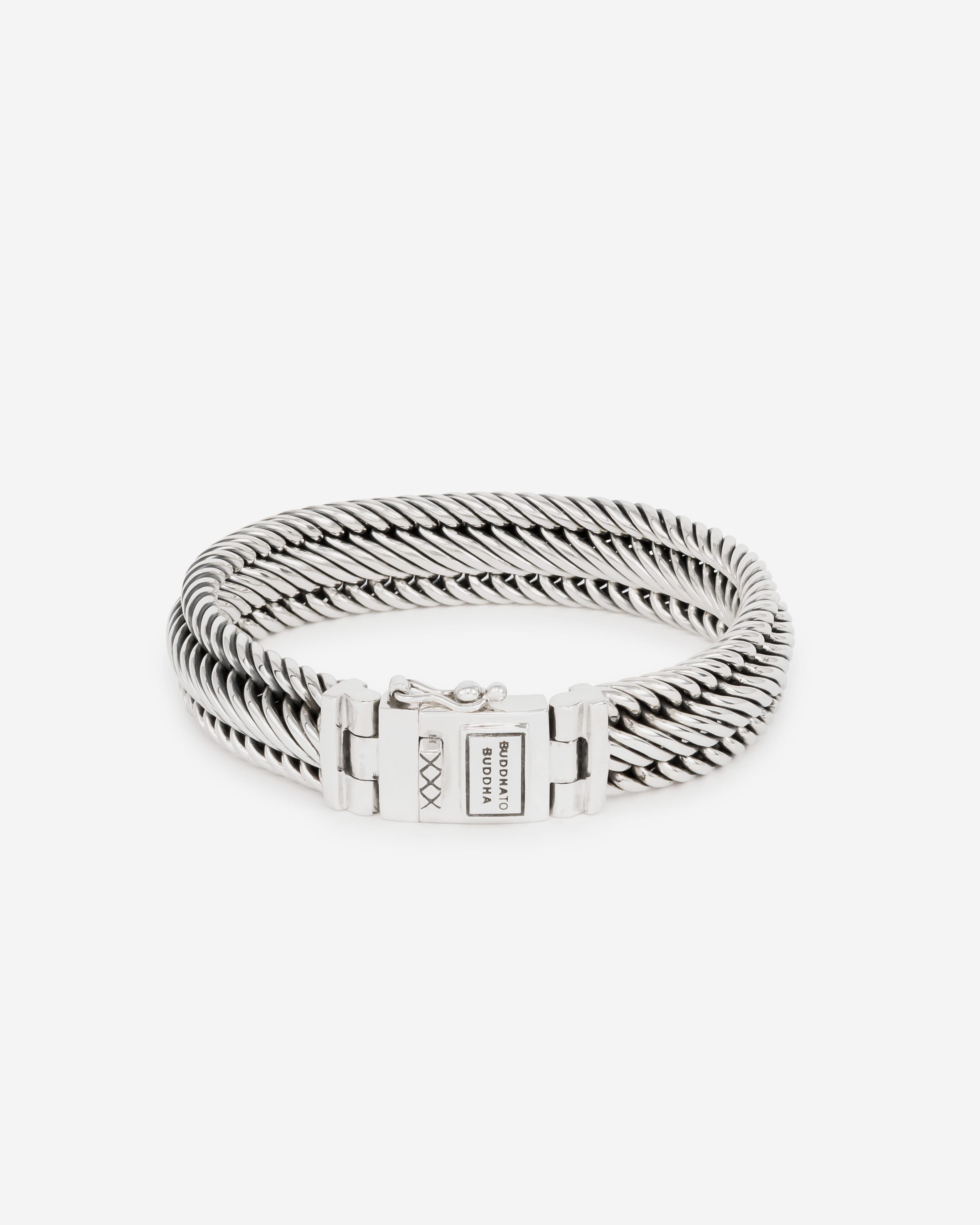 151 G - EDWIN SMALL ARMBAND ZILVER