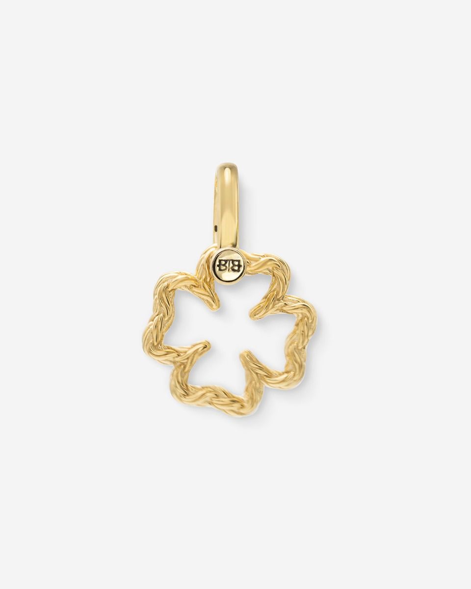 Katja Mini Klaver Hanger Verguld