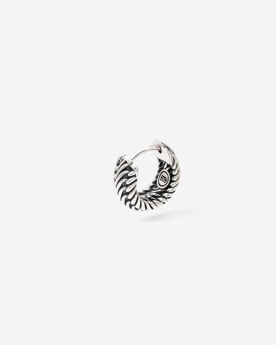 Hoop Edwin Silver Single Piece