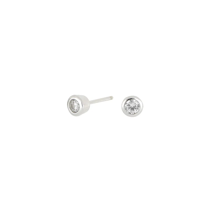 Der Rhd. Silber Ohrring 3mm HANNANOR  besticht durch seine schlichte Eleganz und hochwertige Verarbeitung. Diese Ohrstecker aus der Kategorie Schmuck sind ideal f&uuml;r den t&auml;glichen Gebrauch oder als dezente Erg&auml;nzung zu festlicher Abendgarderobe. Am besten zur Geltung kommen sie, wenn sie allein oder mit anderen silbernen Schmuckst&uuml;cken kombiniert werden. Perfekt f&uuml;r minimalistische Looks.