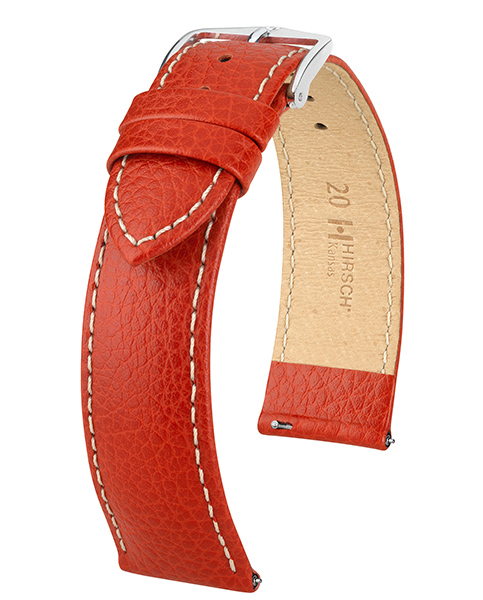 HIRSCH KANSAS L RED CALF 18/16MM 01502021-2-18.
De specificaties zijn als volgt:
Bandbreedte: 18